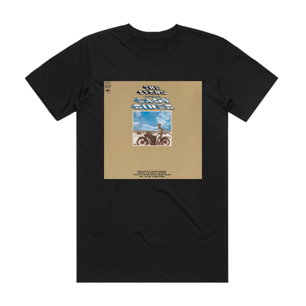 THE Byrds Ballad Of Easy Rider Album Cover T-Shirt Black