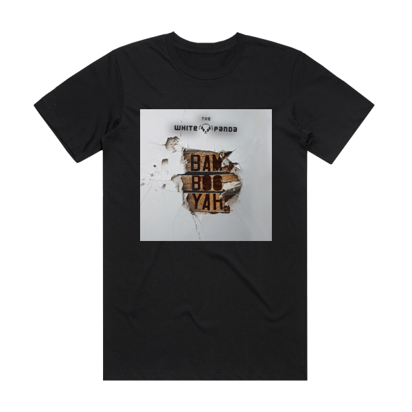 The White Panda Bambooyah Album Cover T-Shirt Black