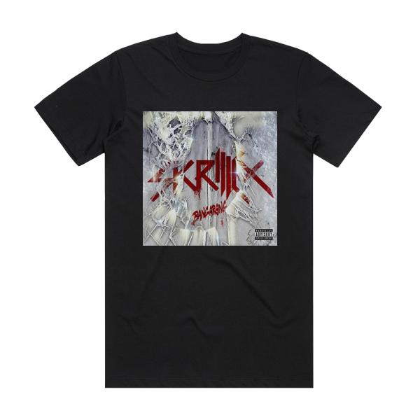 Skrillex Bangarang 1 Album Cover T-Shirt Black