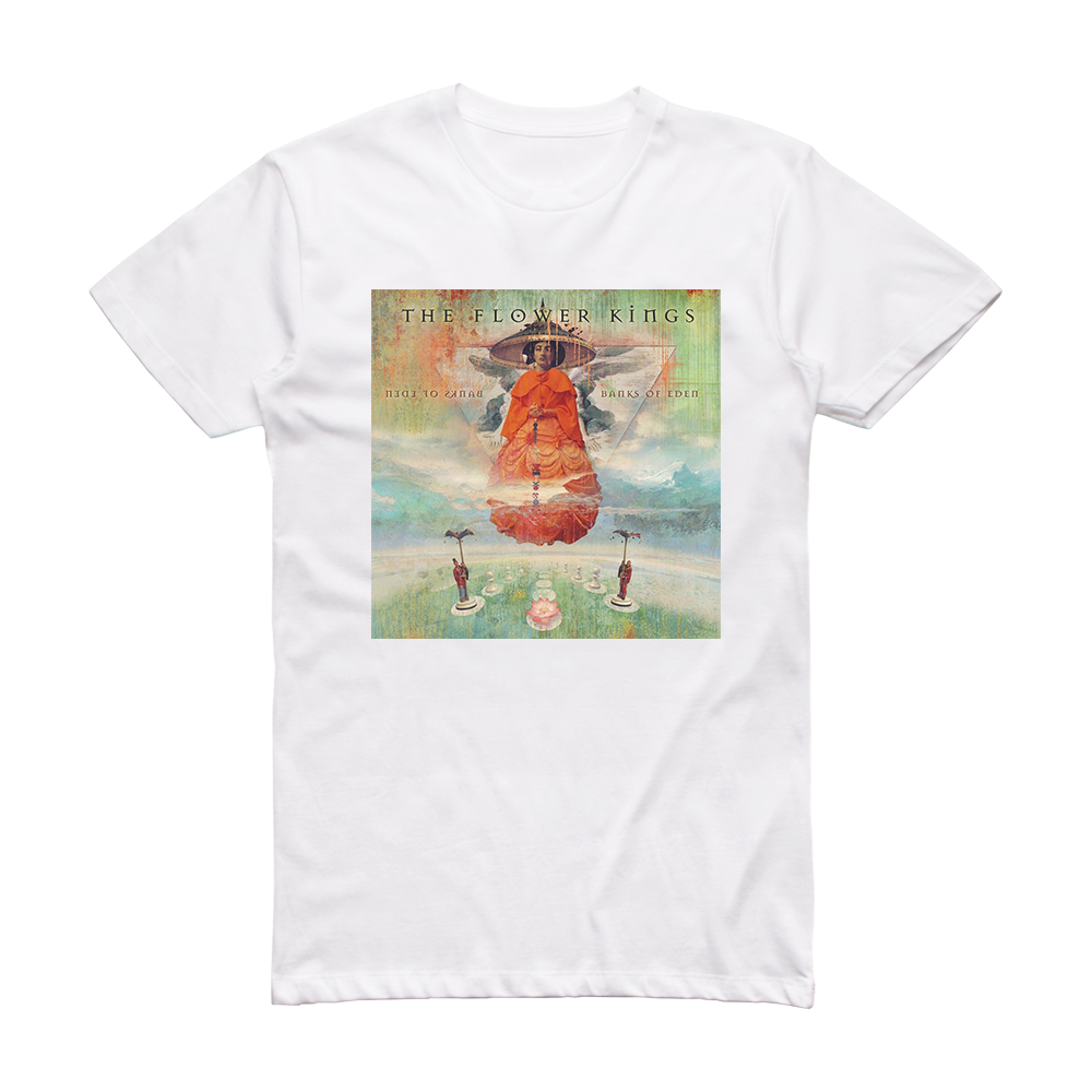 The Flower Kings Banks Of Eden Album Cover T-Shirt White – ALBUM COVER ...