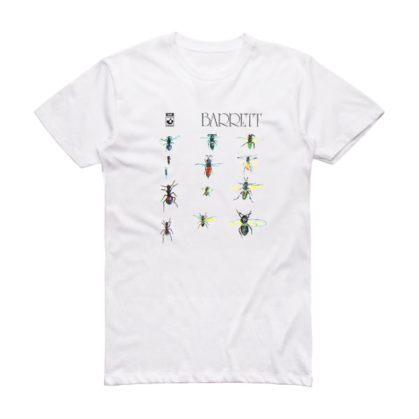 Syd Barrett Barrett 1 Album Cover T-Shirt White