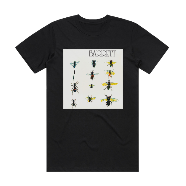 Syd Barrett Barrett 3 Album Cover T-Shirt Black