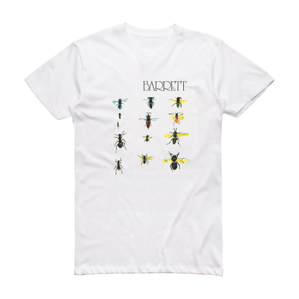 Syd Barrett Barrett 3 Album Cover T-Shirt White