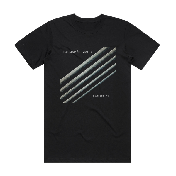 Vasiliy Shumov Basustica Album Cover T-Shirt Black