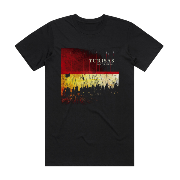 Turisas Battle Metal Album Cover T-Shirt Black