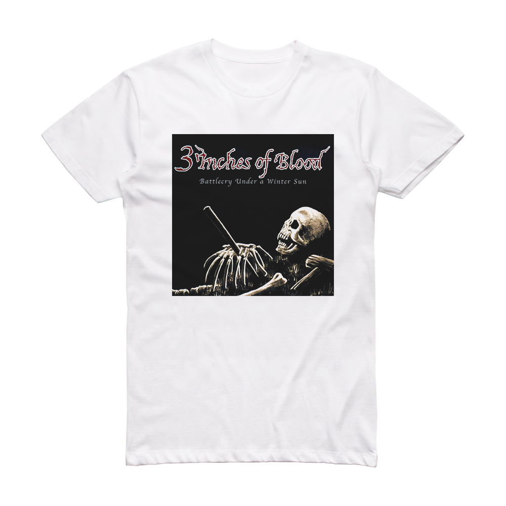 3 Inches of Blood Battlecry Under A Winter Sun Album Cover T-Shirt ...
