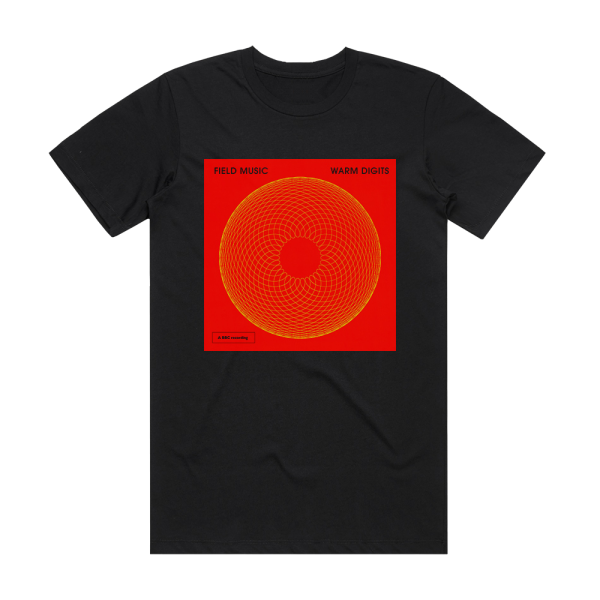 Warm Digits Bbc Radio 3 Late Junction Session Album Cover T-Shirt Black
