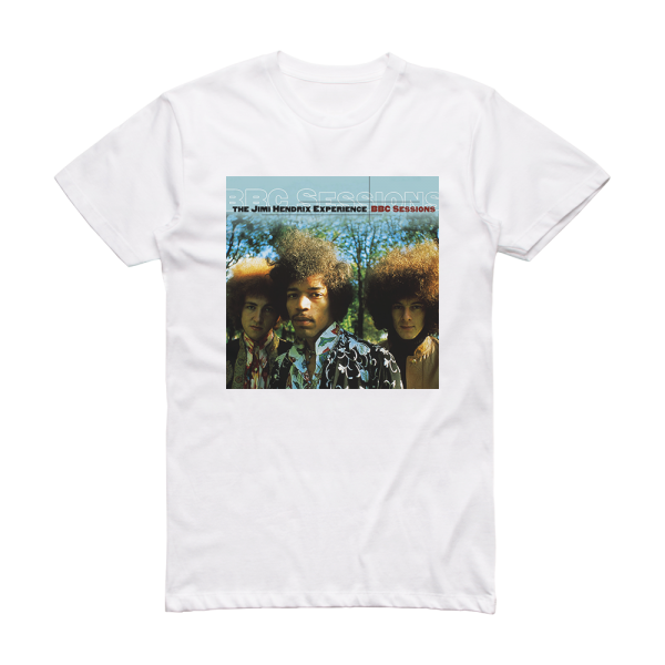 The Jimi Hendrix Experience Bbc Sessions Album Cover T-Shirt White