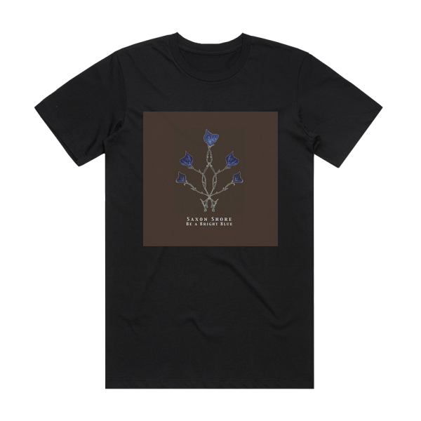 Saxon Shore Be A Bright Blue Album Cover T-Shirt Black