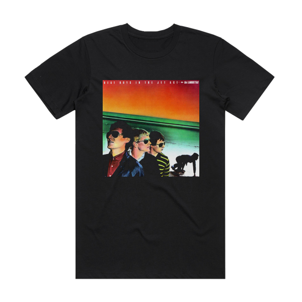 The Lambrettas Beat Boys In The Jet Age Album Cover T-Shirt Black