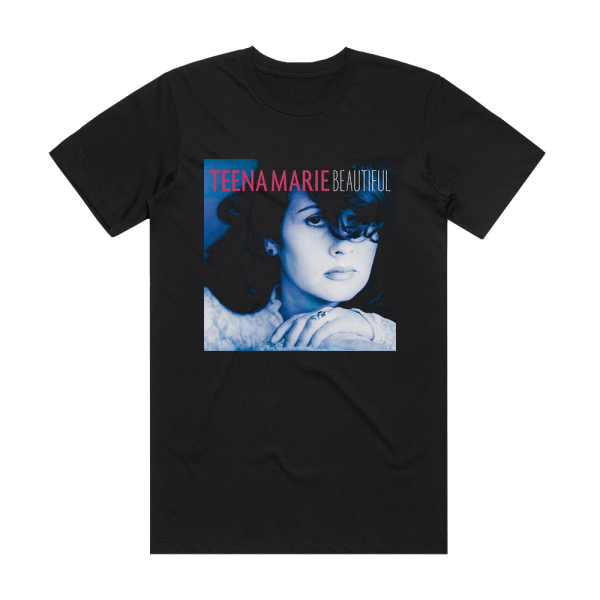 Teena Marie Beautiful Album Cover T-Shirt Black