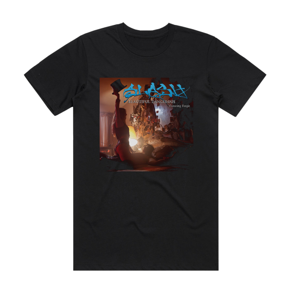 Slash Beautiful Dangerous Album Cover T-Shirt Black