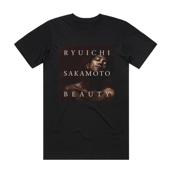 Ryuichi Sakamoto Beauty Album Cover T-Shirt Black