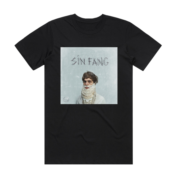 Sin Fang Because Of The Blood Two Boys Album Cover T-Shirt Black