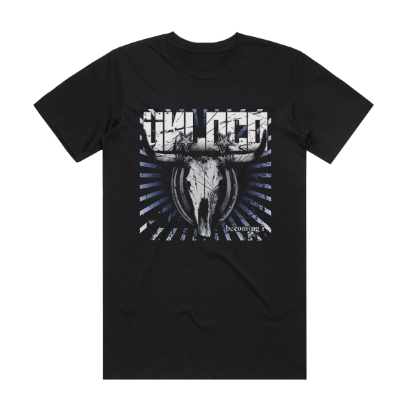 Unloco Becoming I Album Cover T-Shirt Black