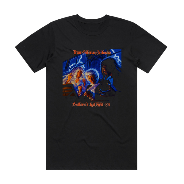 Trans-Siberian Orchestra Beethovens Last Night 3 Album Cover T-Shirt Black