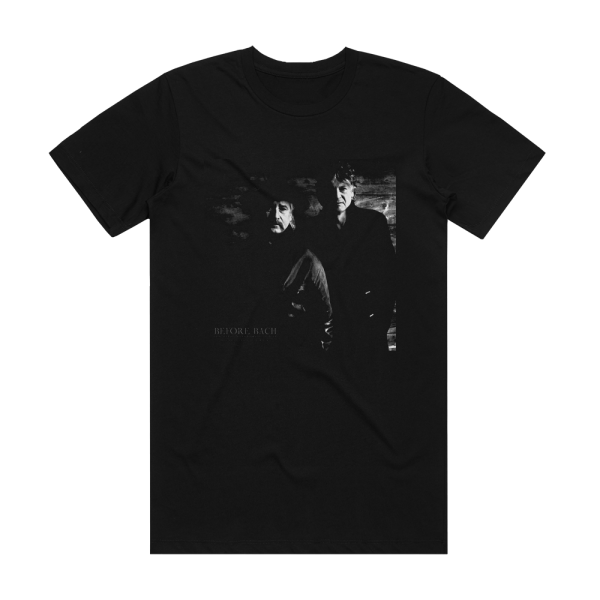 Rodolphe Burger Before Bach 1 Album Cover T-Shirt Black
