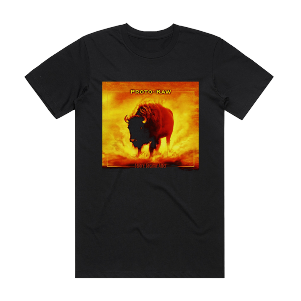 Proto-Kaw Before Became After Album Cover T-Shirt Black