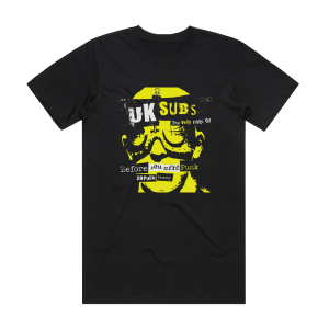UK Subs Before You Were Punk The Very Best Of Album Cover T-Shirt Black