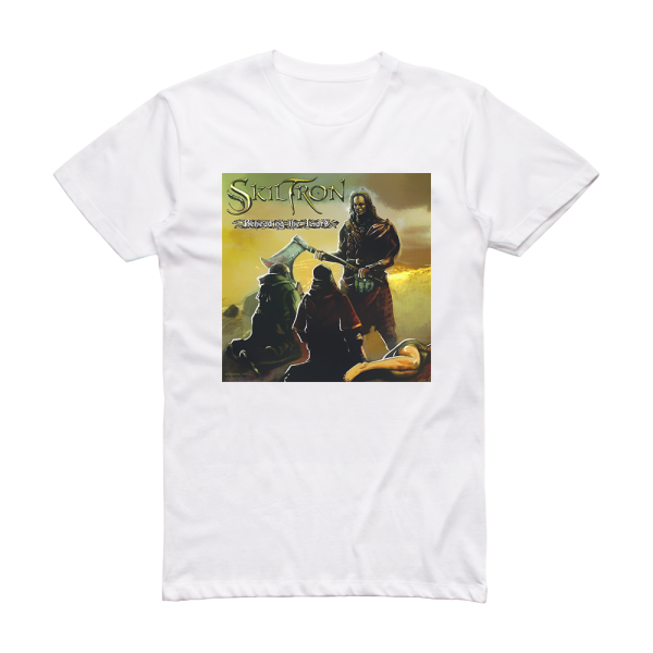 Skiltron Beheading The Liars Album Cover T-Shirt White