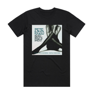 Pete Rugolo and His Orchestra Behind Brigitte Bardot Album Cover T-Shirt Black