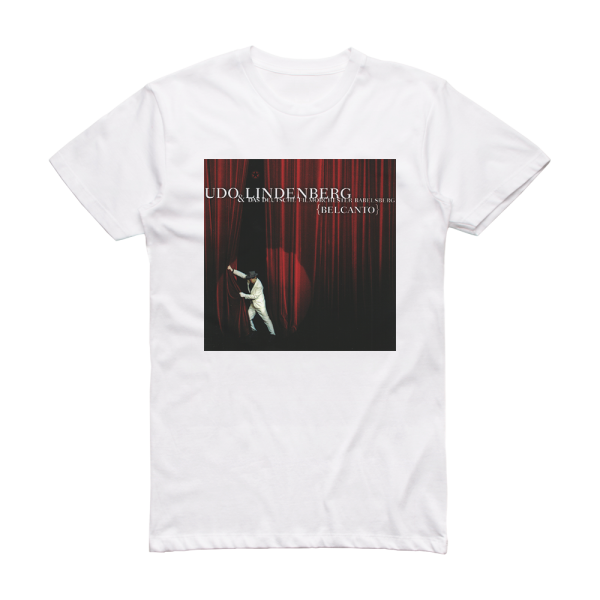 Udo Lindenberg Belcanto Album Cover T-Shirt White