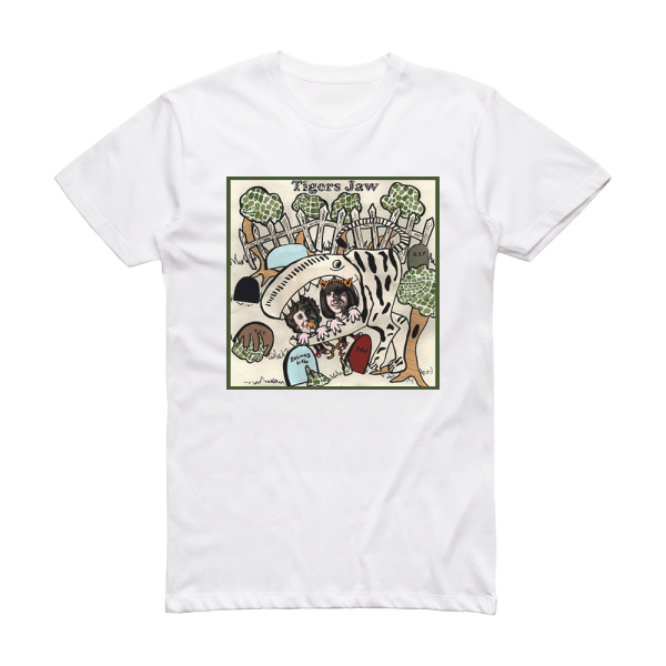 Tigers Jaw Belongs To The Dead Album Cover T-Shirt White
