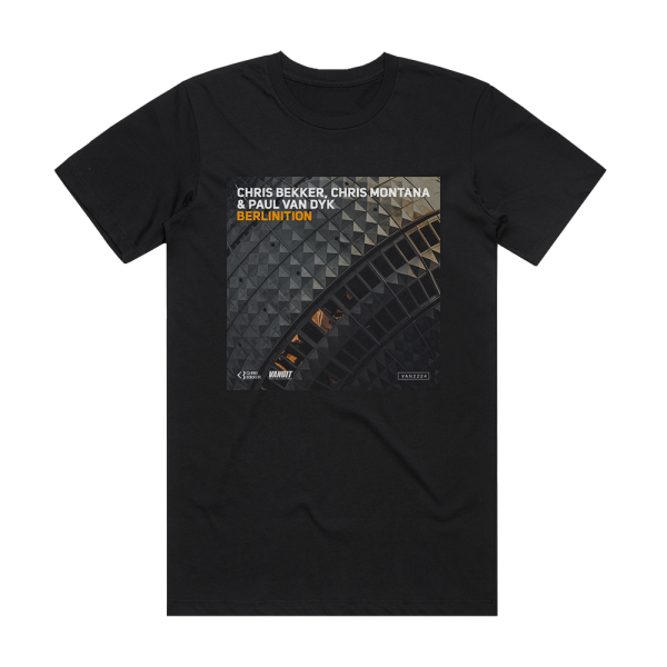 Paul van Dyk Berlinition Album Cover T-Shirt Black