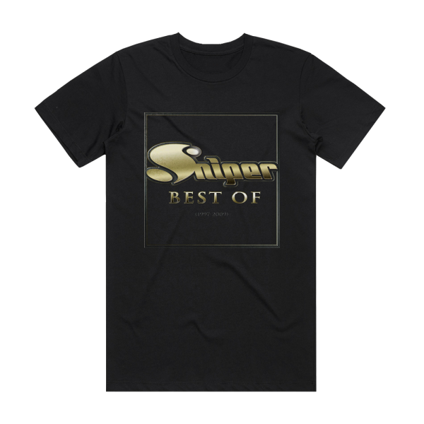 Sniper Best Of 1997 2009 Album Cover T-Shirt Black