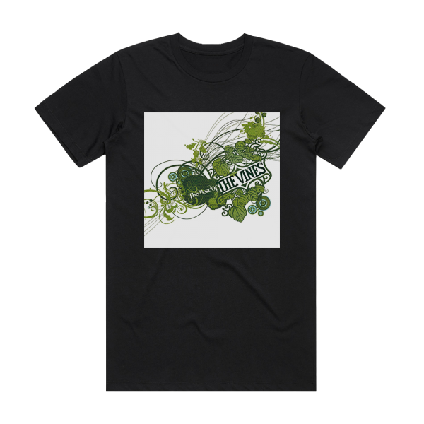 The Vines Best Of The Vines Album Cover T-Shirt Black