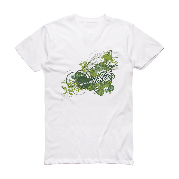 The Vines Best Of The Vines Album Cover T-Shirt White