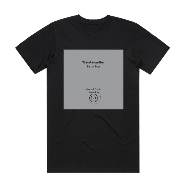 Trentemøller Beta Boy Album Cover T-Shirt Black