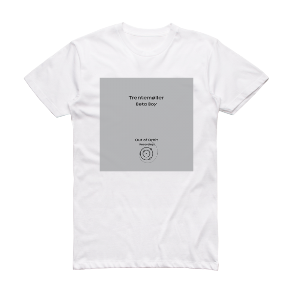 Trentemøller Beta Boy Album Cover T-Shirt White