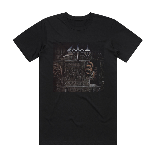 Sodom Better Off Dead 1 Album Cover T-Shirt Black