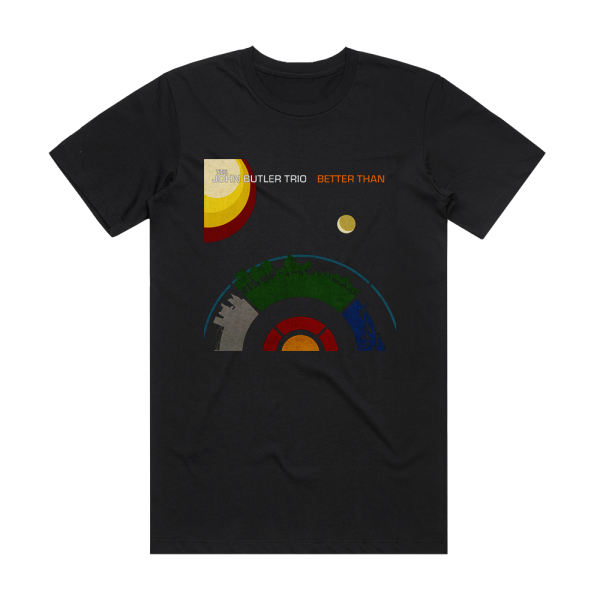 The John Butler Trio Better Than Album Cover T-Shirt Black