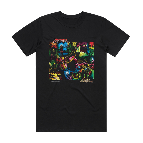 Santana Beyond Appearances 1 Album Cover T-Shirt Black