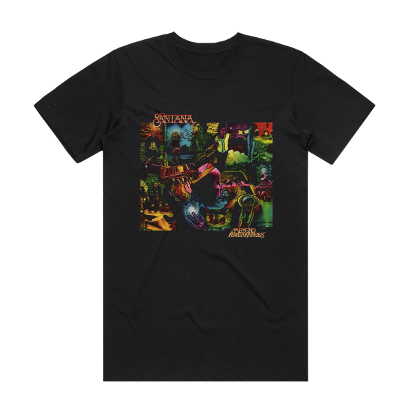 Santana Beyond Appearances 2 Album Cover T-Shirt Black