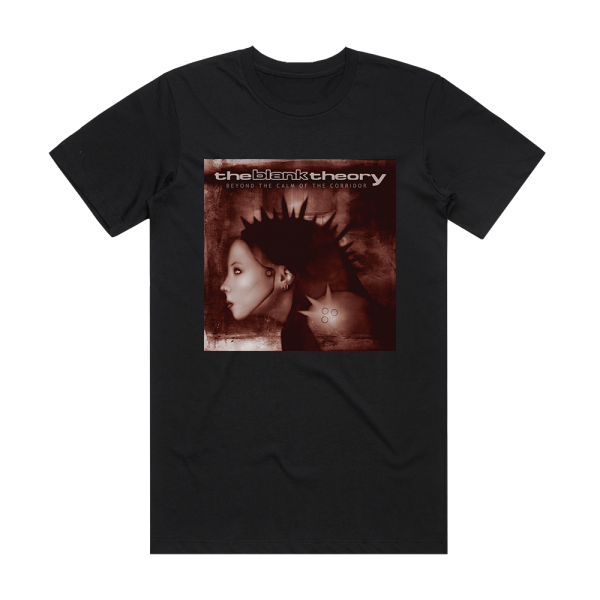 The Blank Theory Beyond The Calm Of The Corridor Album Cover T-Shirt Black