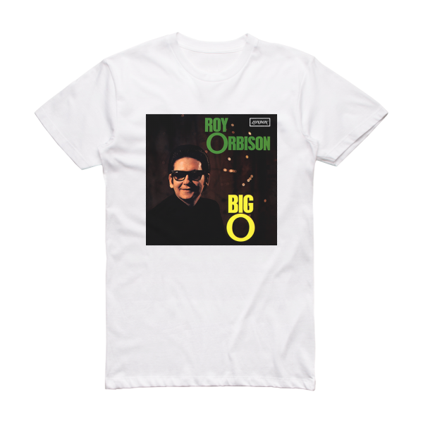 Roy Orbison Big O Album Cover T-Shirt White