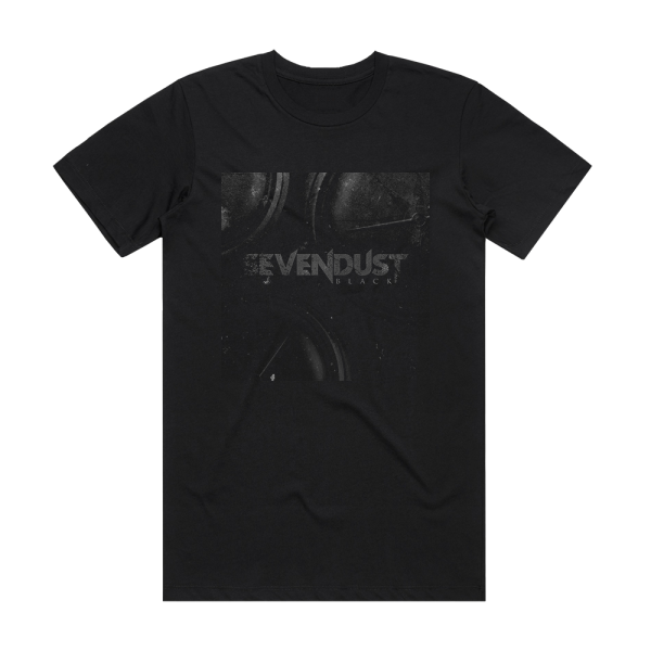 Sevendust Black Album Cover T-Shirt Black