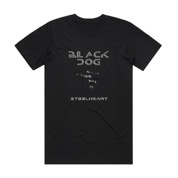 Steelheart Black Dog Album Cover T-Shirt Black