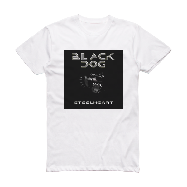 Steelheart Black Dog Album Cover T-Shirt White