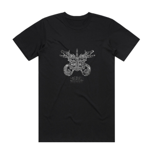 Solefald Black For Death An Icelandic Odyssey Part Ii Album Cover T-Shirt Black