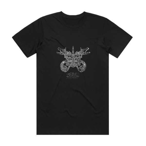 Solefald Black For Death An Icelandic Odyssey Part Ii Album Cover T-Shirt Black