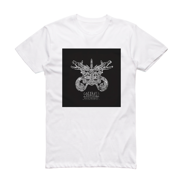 Solefald Black For Death An Icelandic Odyssey Part Ii Album Cover T-Shirt White
