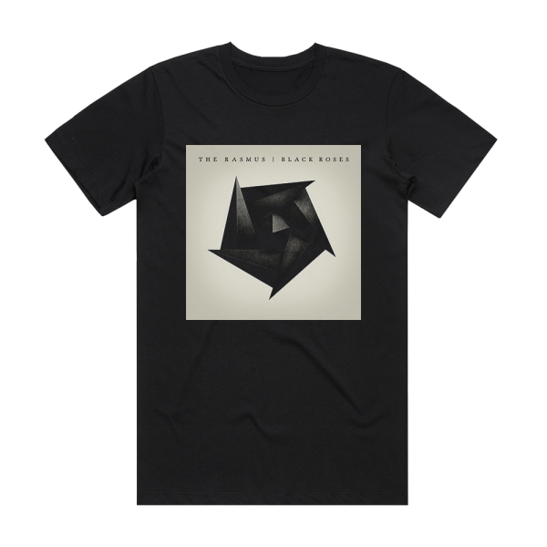 The Rasmus Black Roses Album Cover T-Shirt Black