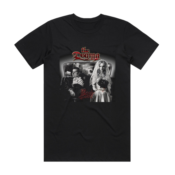 The Dogma Black Roses Album Cover T-Shirt Black