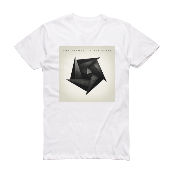 The Rasmus Black Roses Album Cover T-Shirt White