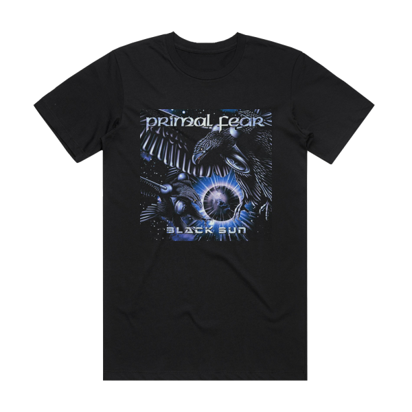 Primal Fear Black Sun 1 Album Cover T-Shirt Black