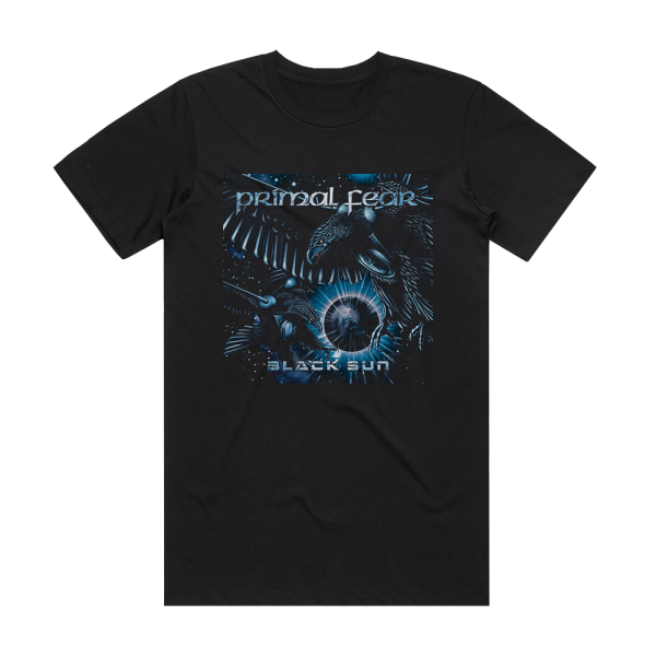 Primal Fear Black Sun 2 Album Cover T-Shirt Black